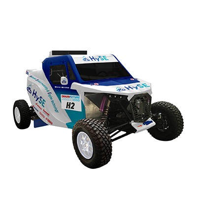 Prototyp HySE-X1 na wodór w Rajdzie Dakar