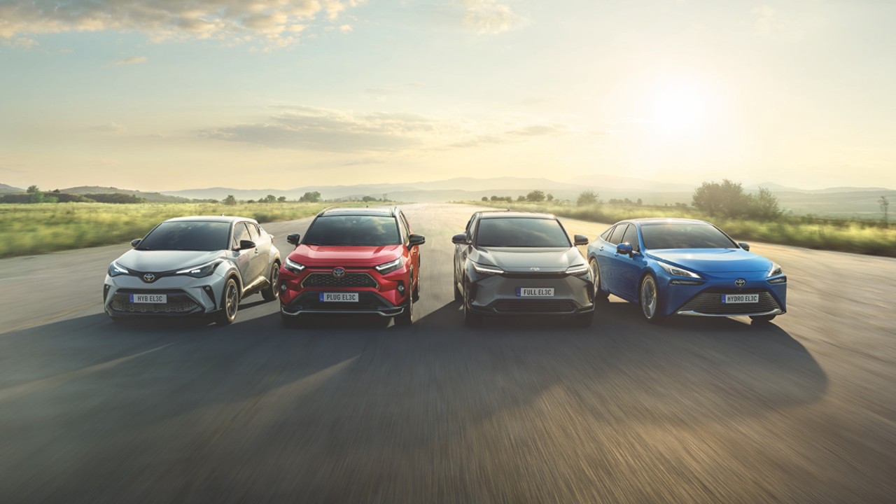 Toyota C-HR, RAV4 Plug-in, bZ4X, Mirai